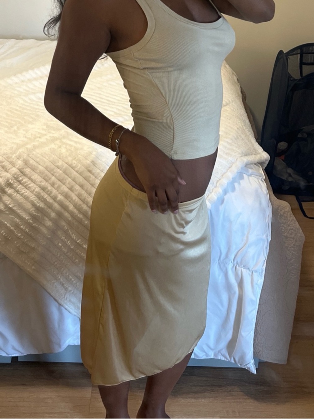 Missoni Cream Midi Skirt